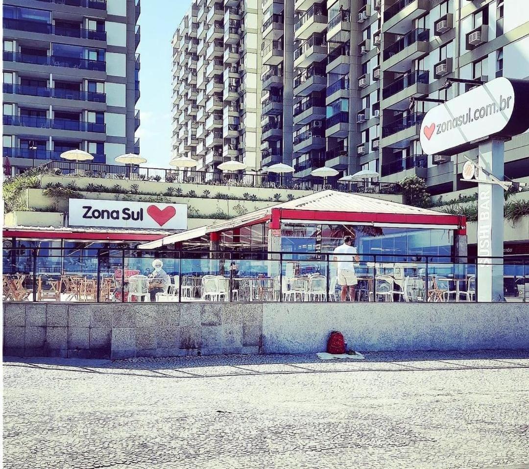 Lindo Apto No Barrabela, Todo Equipado, Com Arcondicionados Split Novos No Quarto E Na Sala, Limpissimo, Cheiroso, Novinho, Condominio Em Frente A Praia, Com Piscina Aquecida, Sauna, Quadra, Academia, Lavanderia, Salao De Beleza, Restaurantes, Mercad Rio de Janeiro Dış mekan fotoğraf