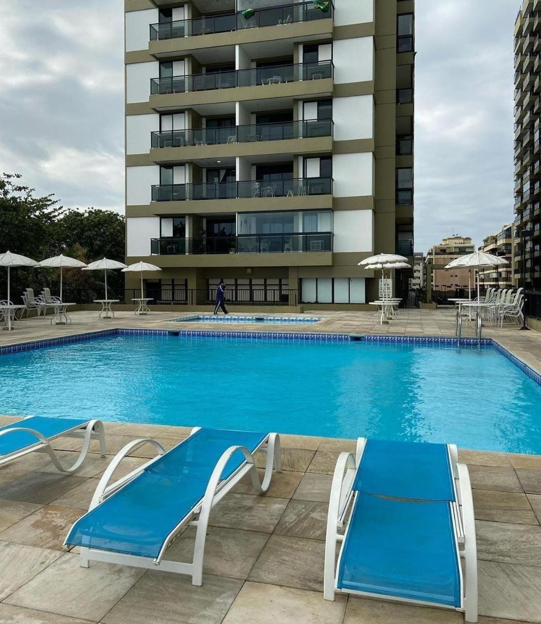 Lindo Apto No Barrabela, Todo Equipado, Com Arcondicionados Split Novos No Quarto E Na Sala, Limpissimo, Cheiroso, Novinho, Condominio Em Frente A Praia, Com Piscina Aquecida, Sauna, Quadra, Academia, Lavanderia, Salao De Beleza, Restaurantes, Mercad Rio de Janeiro Dış mekan fotoğraf